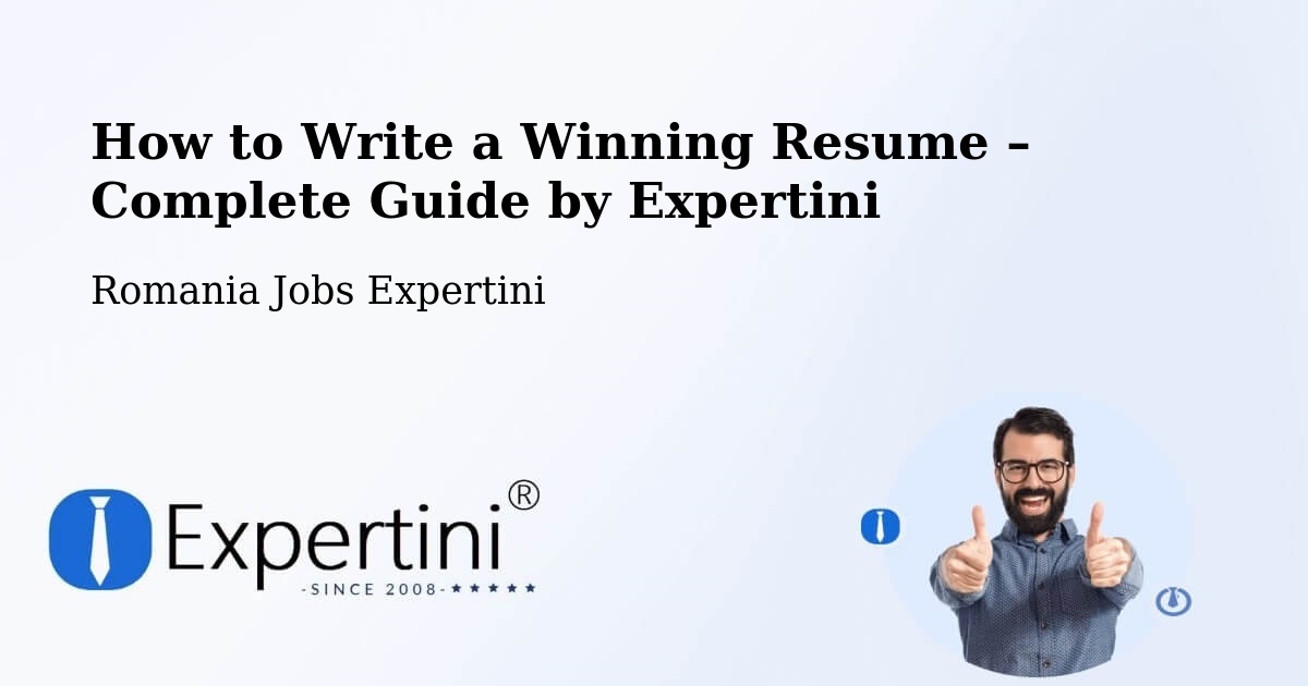 Resume Writing Guide for Job Seekers – Cămin - Cămin, Romania Jobs Expertini