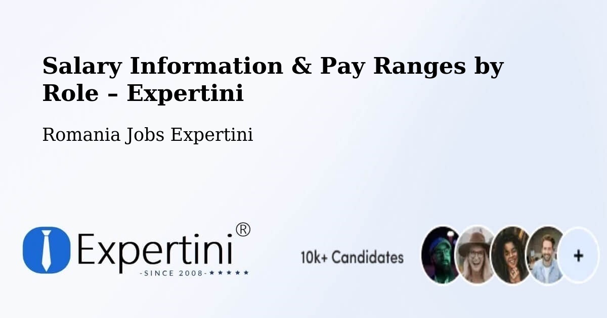 Salary Information & Pay Ranges – Cămin - Cămin, Romania Jobs Expertini